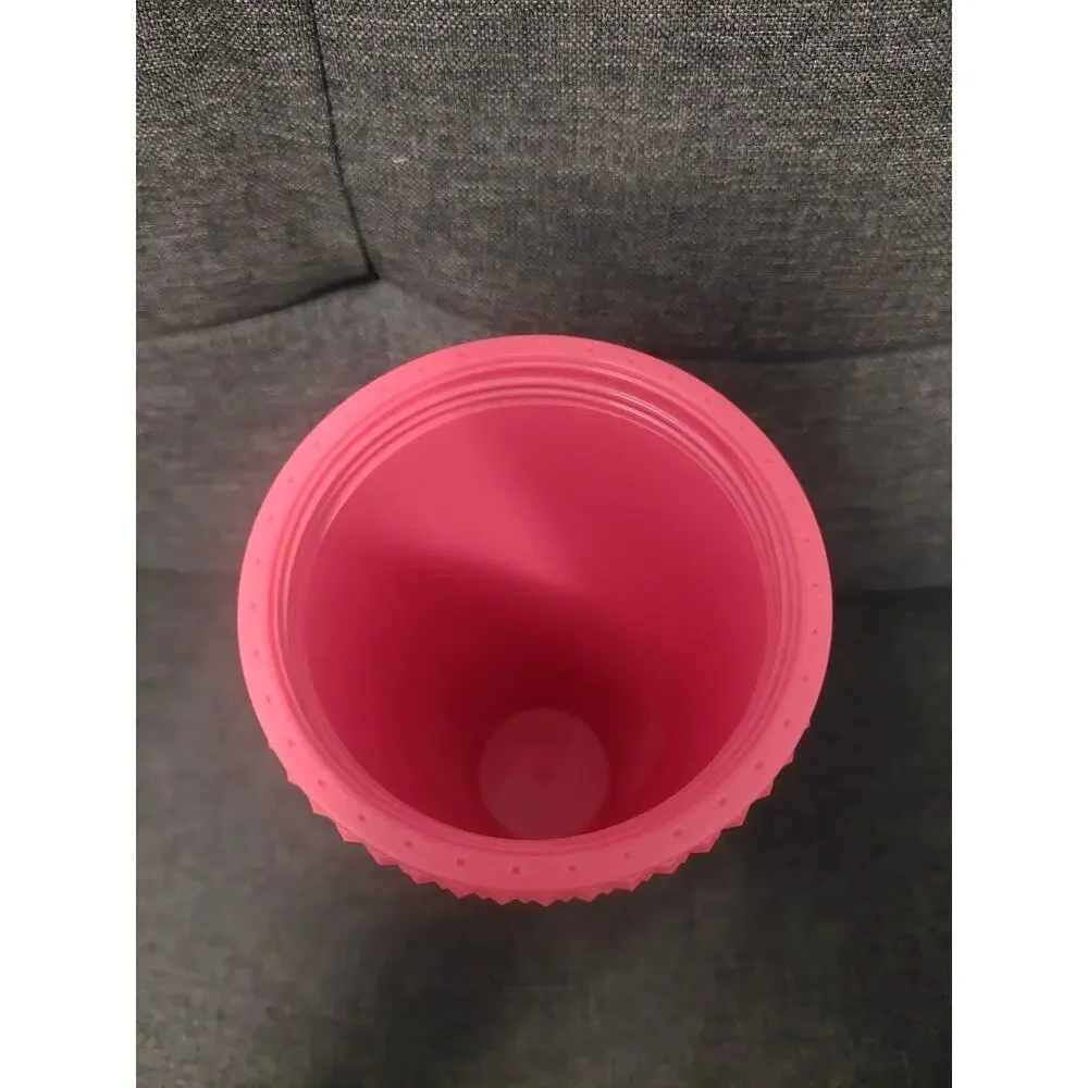 New Starbucks Summer 2022 Bling Studded Dragon Fruit 24oz Tumbler CUP ONLY Nice